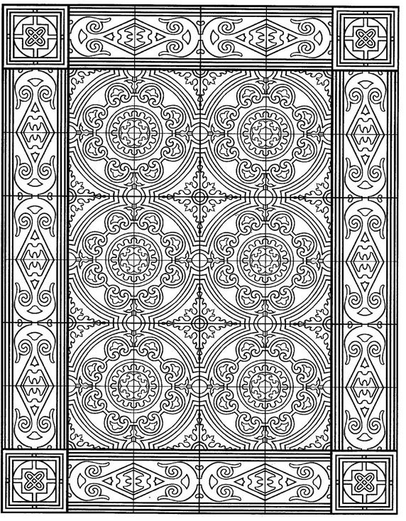 Kids-n-fun.com | 30 coloring pages of Tiles