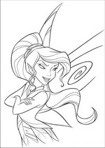 Kids-n-fun | 58 coloring pages of Tinkerbell