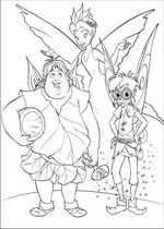 Kids-n-fun | 58 coloring pages of Tinkerbell