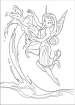 Kids-n-fun | 58 coloring pages of Tinkerbell