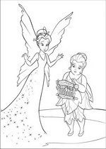 Kids-n-fun | 58 coloring pages of Tinkerbell