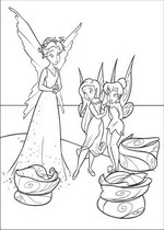 Kids-n-fun | 58 coloring pages of Tinkerbell