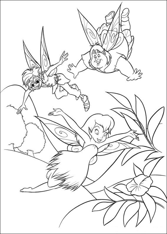 Kids-n-fun.com | 58 coloring pages of Tinkerbell