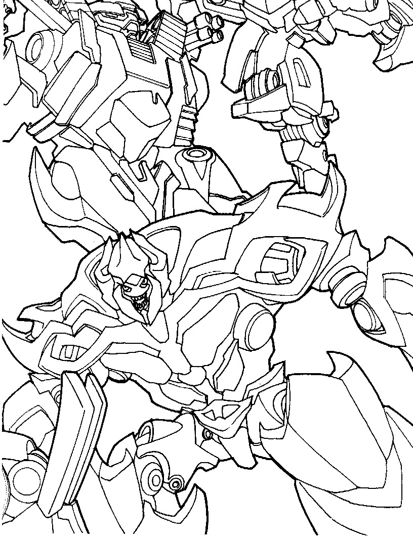 Kids-n-fun.com | 33 coloring pages of Transformers