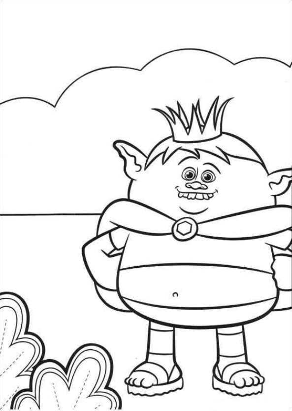 Kids-n-fun.com | 26 coloring pages of Trolls