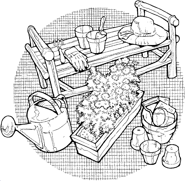 Kids-n-fun.com | 11 coloring pages of Gardening