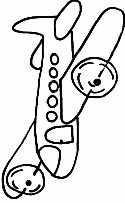 Kids-n-fun.com | 21 coloring pages of Aeroplanes