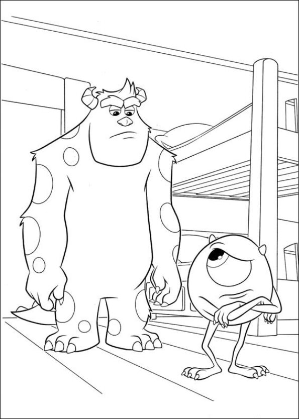 Kids-n-fun.com | 45 coloring pages of Monsters University