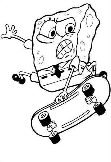 Download Kids N Fun Com 39 Coloring Pages Of Spongebob Squarepants