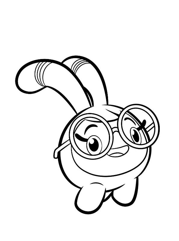 Kids-n-fun.com | Coloring page Abby Hatcher Squeaky Peeper Fa
