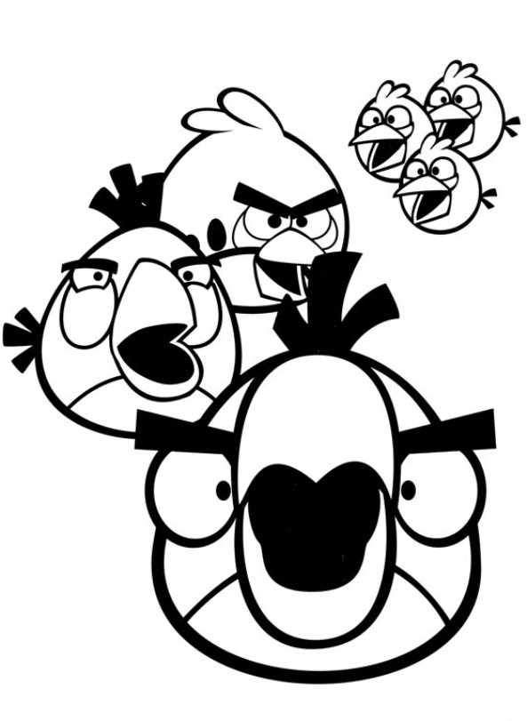 Kids-n-fun.com | 42 coloring pages of Angry Birds