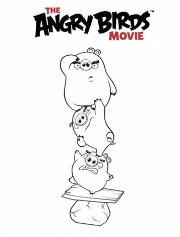Chuck, Red, And Bomb-The Angry Birds Movie.Sketch. by Rico-MissleKid7 on  DeviantArt
