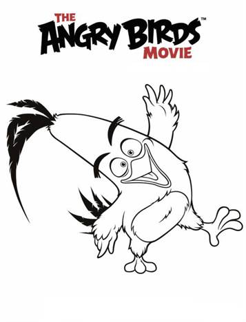 Kids N Fun Com 6 Coloring Pages Of Angry Birds Movie