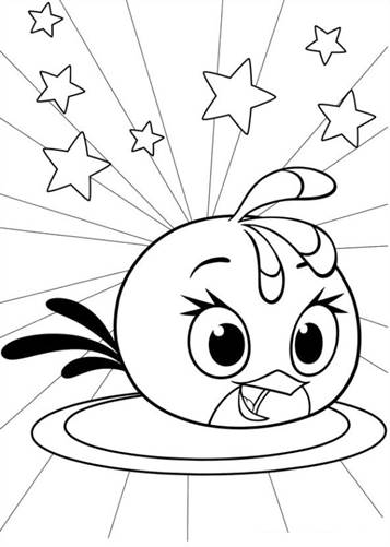 Download Kids N Fun Com 11 Coloring Pages Of Angry Birds Stella