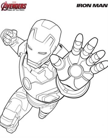 62 Online Coloring Pages Of Avengers Best