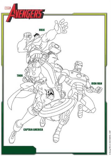 nick fury coloring pages