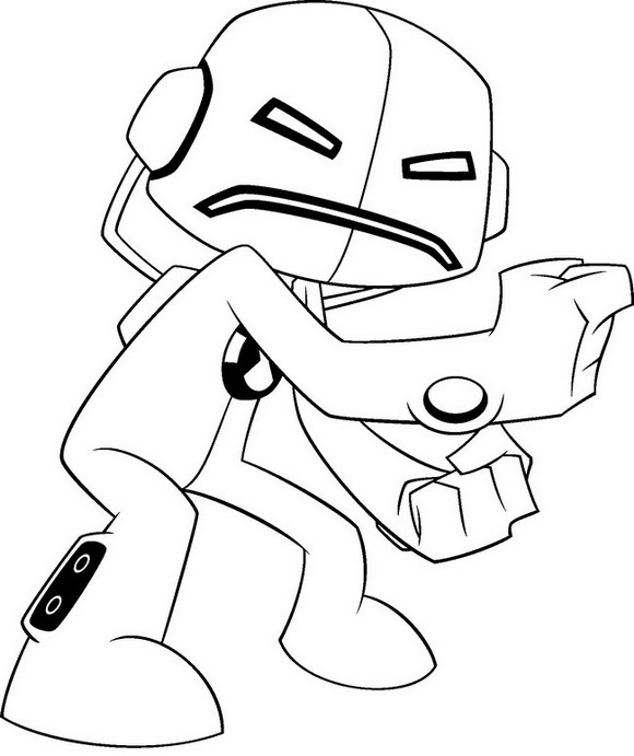 ben 10 coloring pages for kids