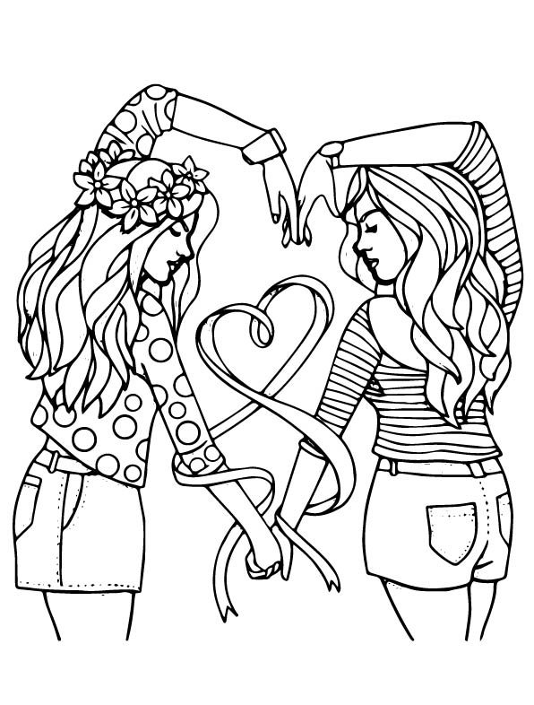 Bff Coloring Pages To Color Coloring Pages