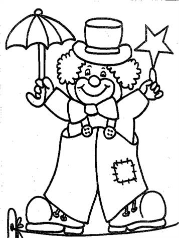 carnival games coloring pages