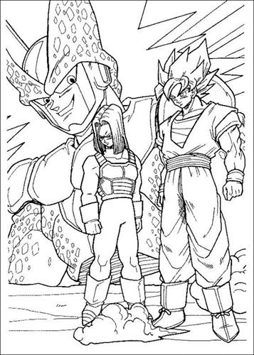 Download Kids N Fun Com 55 Coloring Pages Of Dragon Ball Z