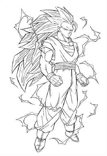 Dragon Ball Z Coloring Pages Printable for Free Download