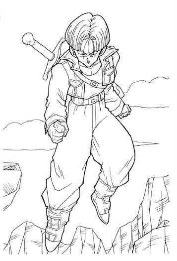 Kids N Fun Com 55 Coloring Pages Of Dragon Ball Z