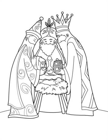 epiphany coloring pages
