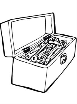 Kids-n-fun.com | 30 coloring pages of Tools