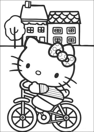 Kids N Fun Com 54 Coloring Pages Of Hello Kitty