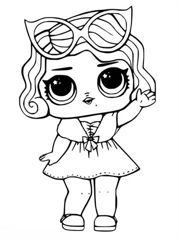 baby doll coloring pages