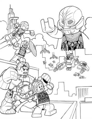 5  Marvel Cartoon Coloring Pages  Latest HD