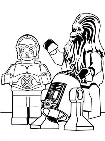lego princess leia coloring pages