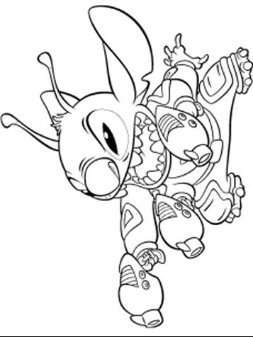 Drawing Stitch coloring page - Download, Print or Color Online for Free