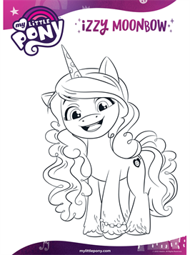 Coloring page My Little Pony Next Generation Sunny MLP 2