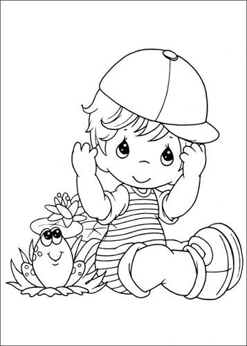 free precious moments coloring pages online