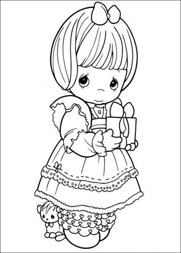 free precious moments coloring pages online