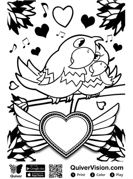 Coloring Pages Quiver 3D - Free printable Coloring pages for kids