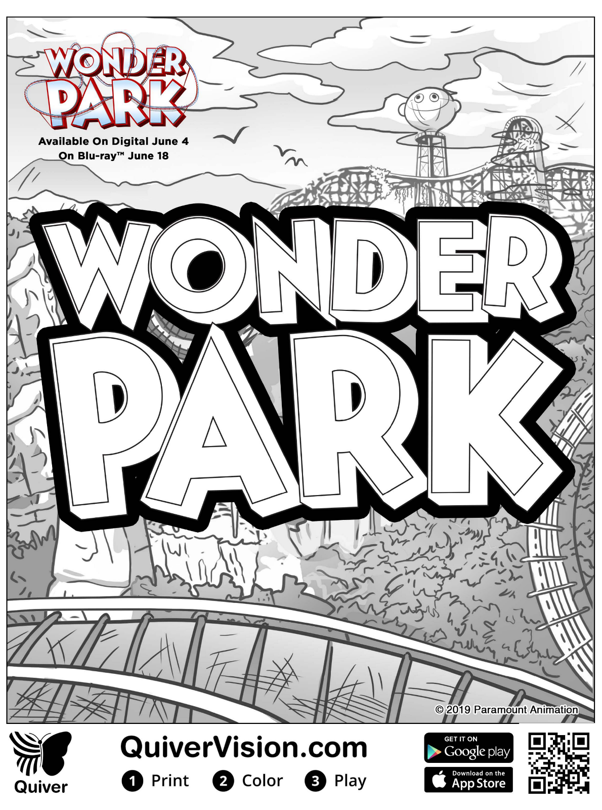 Kids-n-fun.com | Coloring page Quiver wonderpark