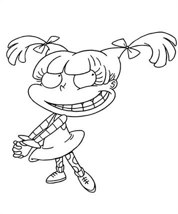 rugrats reptar coloring pages