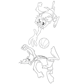 How to Draw TAZ - Tune Squad  SPACE JAM: A New Legacy 