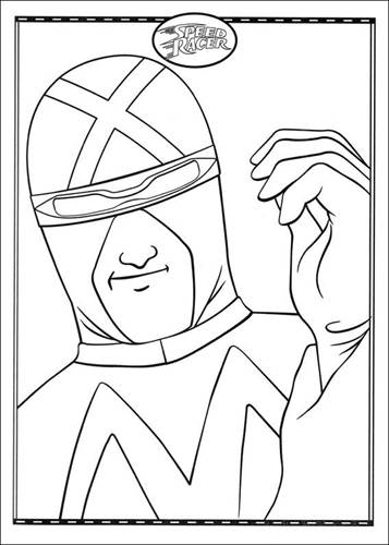 Free Speed Racer Coloring Pages - Colaboratory