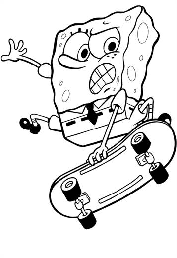 Pudding's little coloring book — do you have any spongebob colourin  pages??? or any