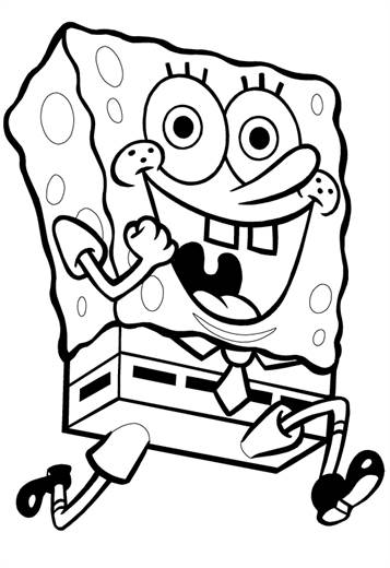 spongebob coloring pages to color