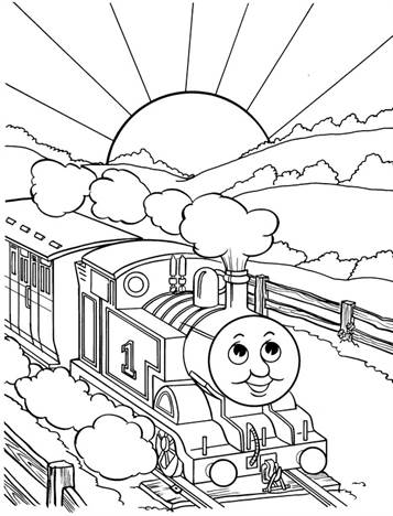 Download Kids N Fun Com 56 Coloring Pages Of Thomas The Train