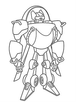 rescue bots bumblebee coloring pages