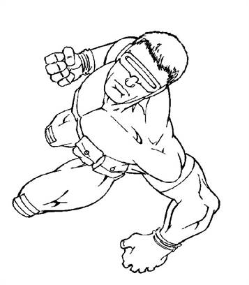 x man coloring pages